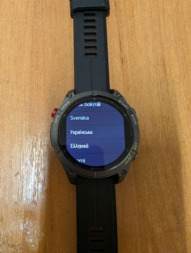 розумний годинник zeblaze stratos 4 gps 1.43дюйма компас барометр