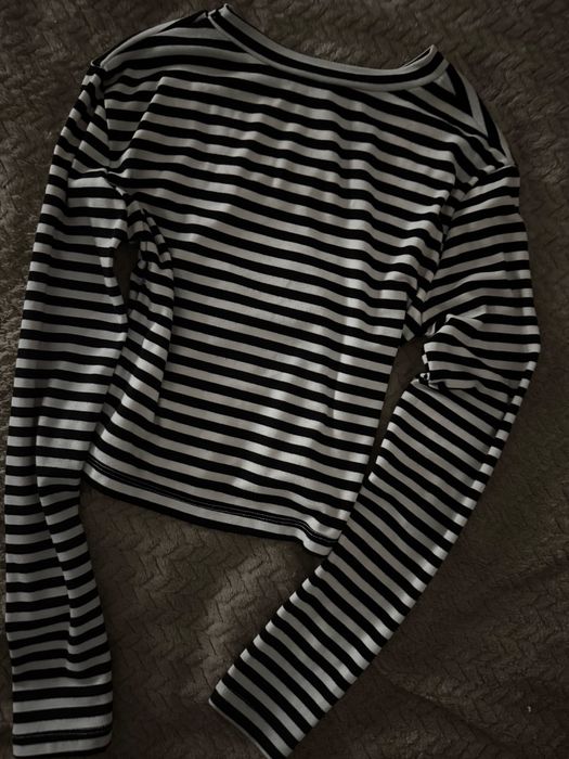лонгслив в полоску