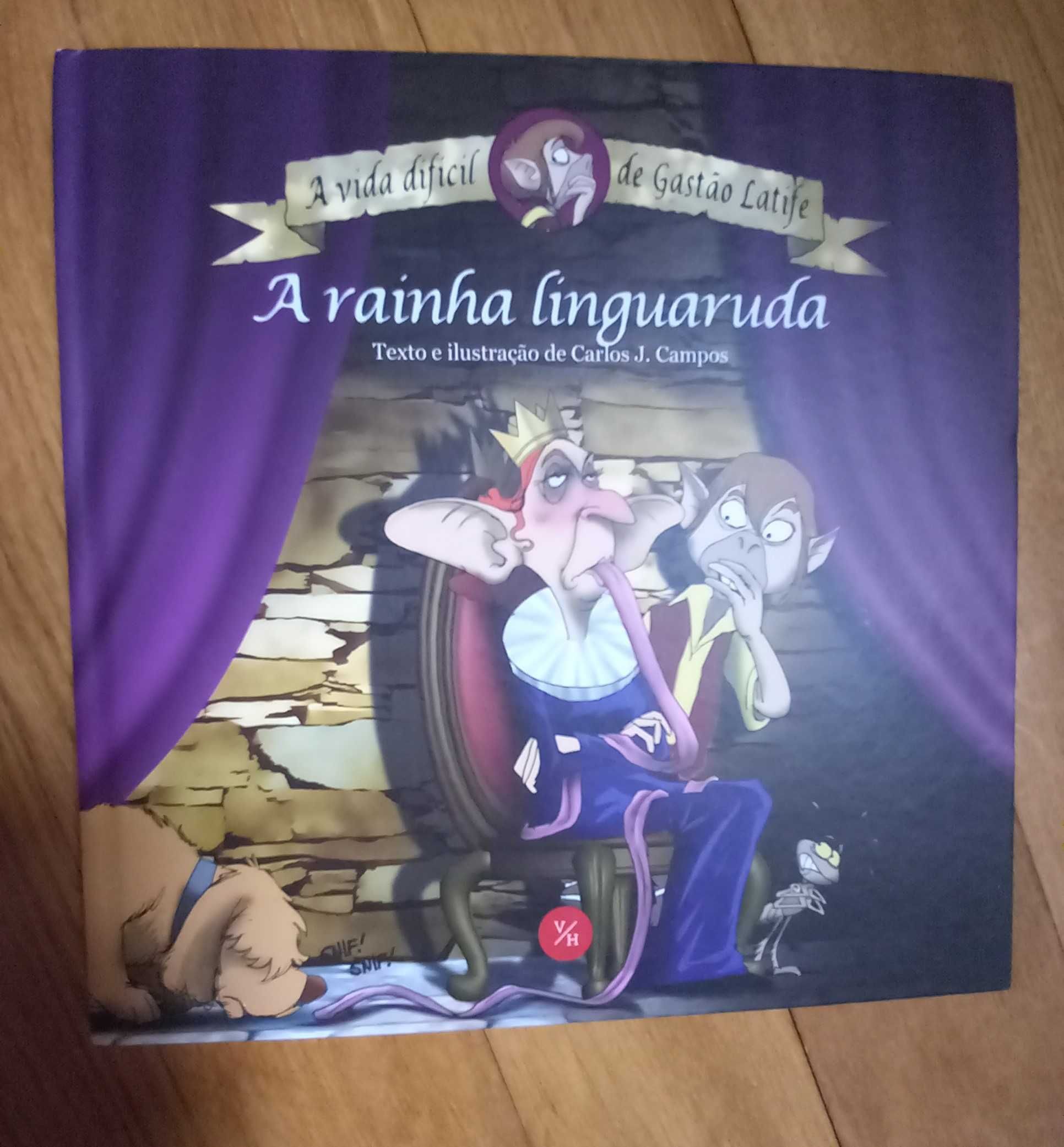 2 Livros " A vida difícil de Gastão Latife " - Carlos J. Campos