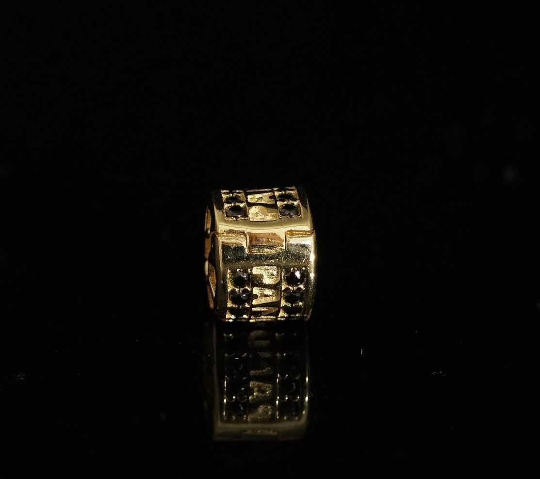 Złoto 585 - złota zawieszka beads STOPER