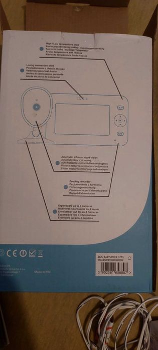 Niania elektroniczna lionelo babyline 8.1