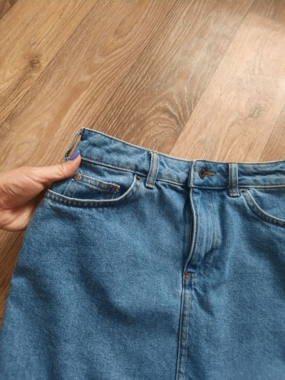 Стильна джинсова юбка від Jack Wills S-M (44 р-р))