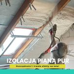 Pianka PUR i Celuloza–Skuteczne ocieplenie poddasza, ocieplanie stropu