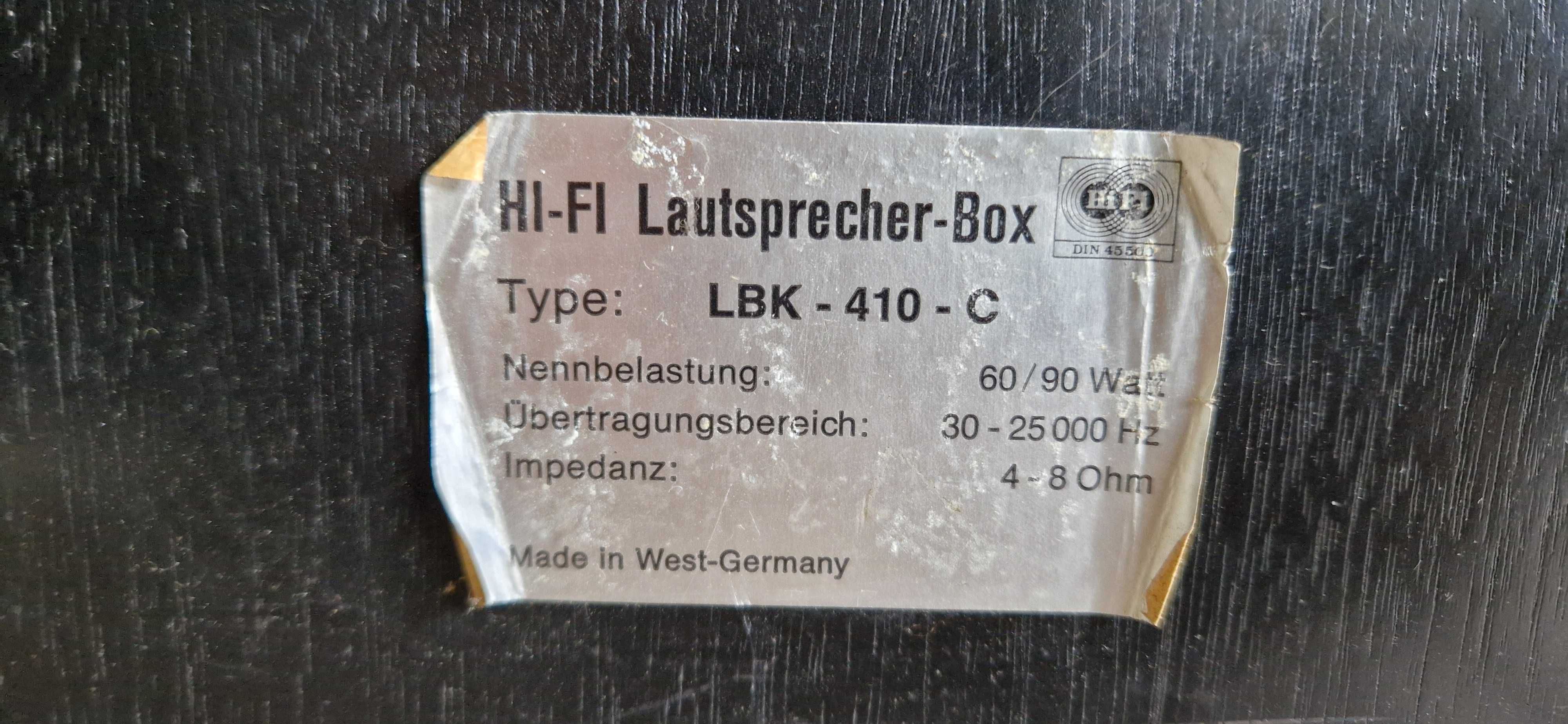 Lautsprzecher-Box LBK-410-C Kolumna