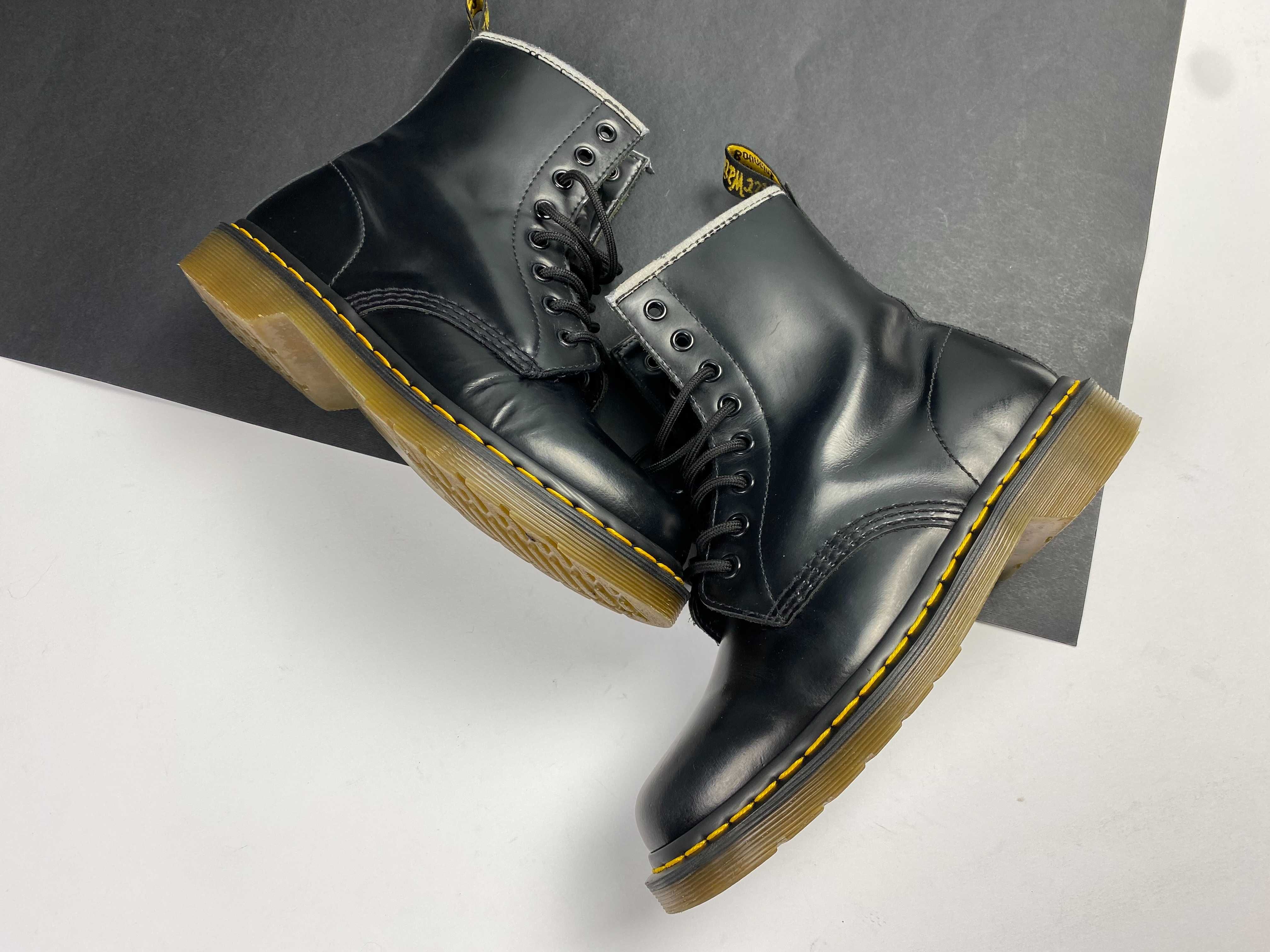 Ботинки Dr. Martens 1460 Original 38р черные высокие