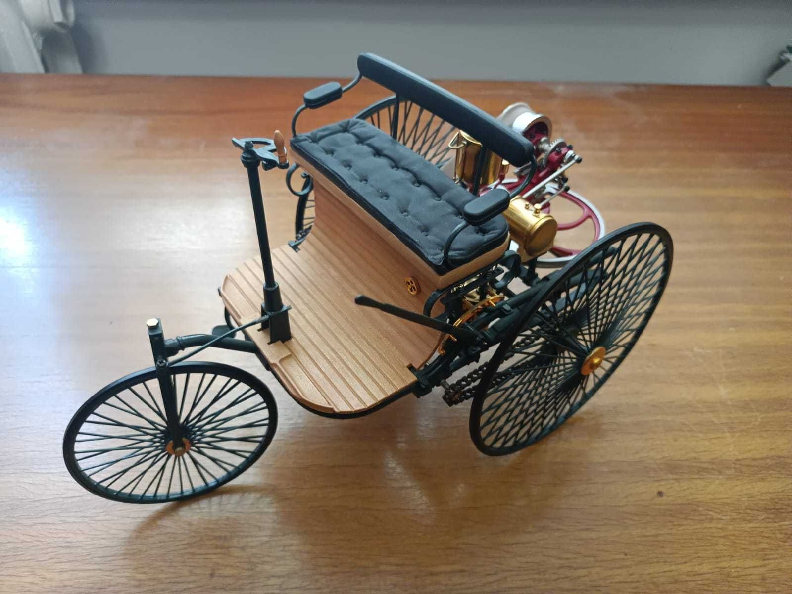 Model Karl Benz (Mercedes) pierwszy samochód skala 1/8