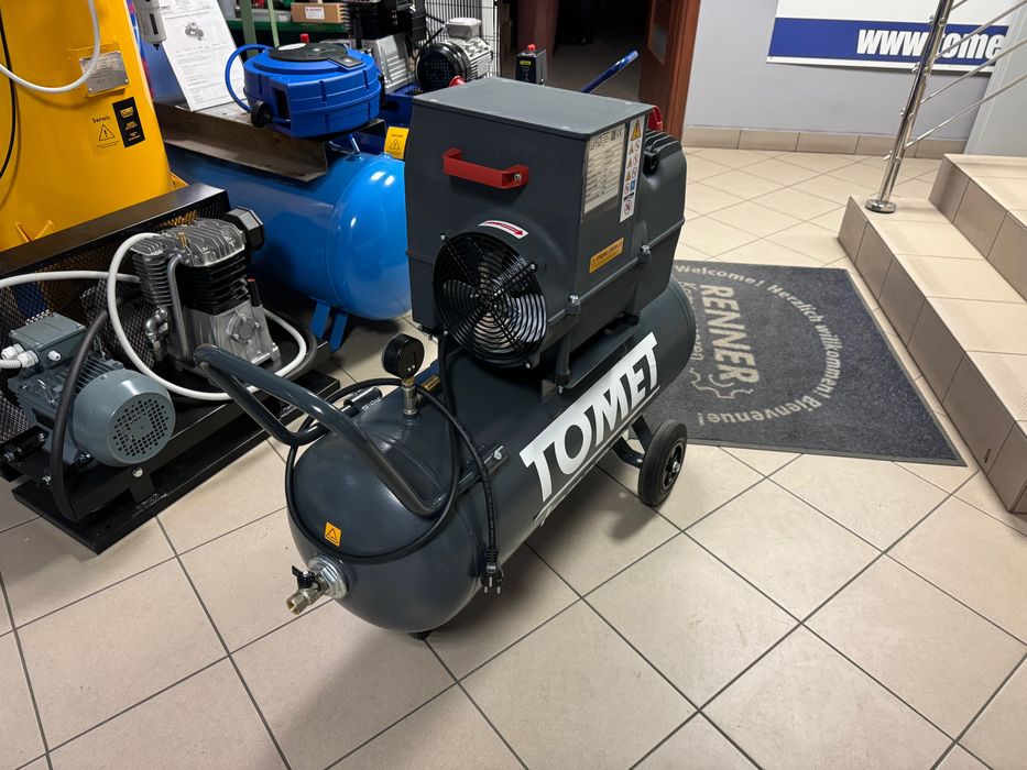 Kompresor śrubowy Tomet KV 3/90 - 270 l/min 230V