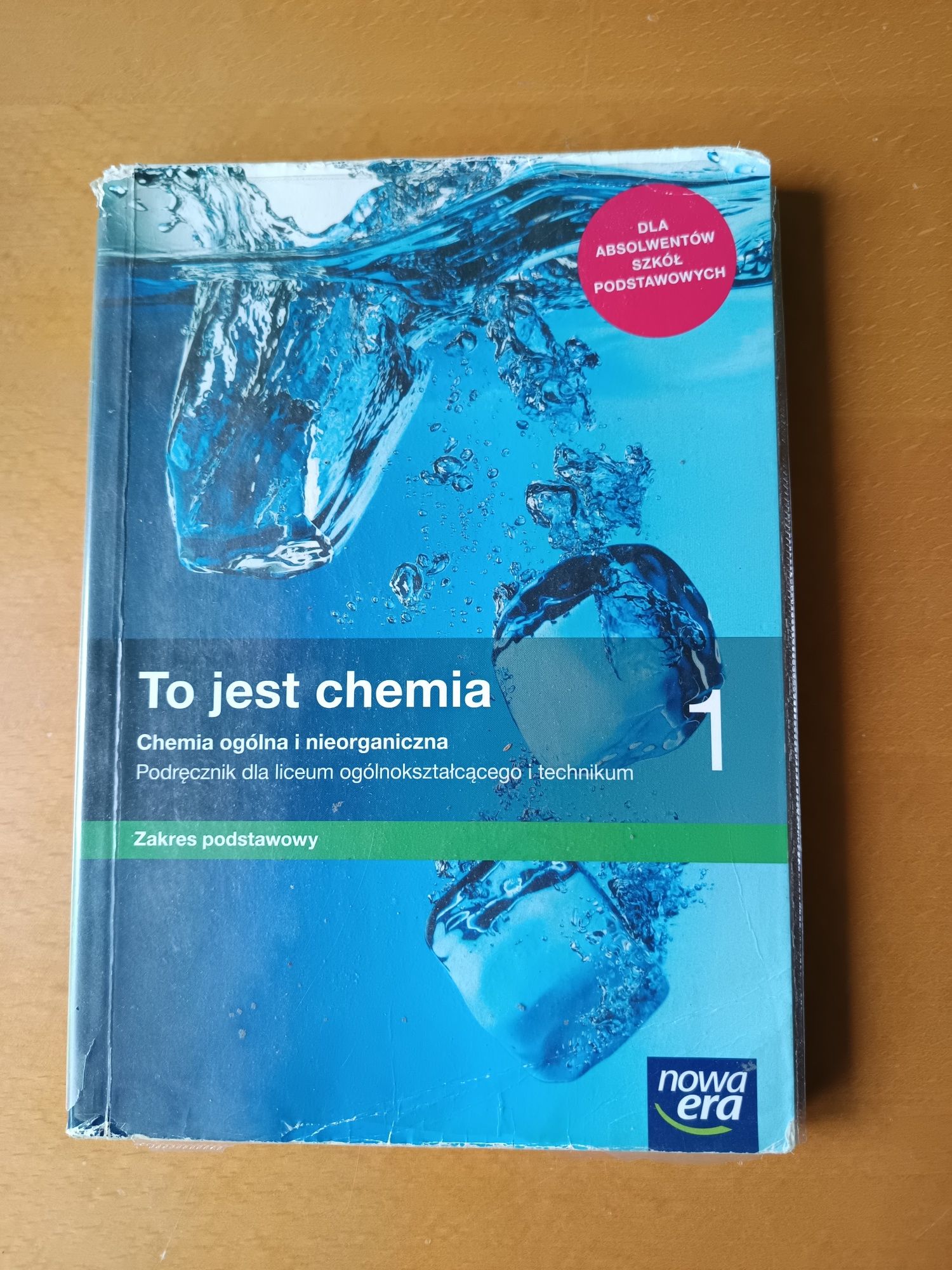 Podręcznik To jest chemia 1 zakres podstawowy Nowa era