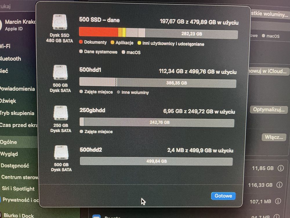 Mac PRO 5.1 Sonoma , 500SDD , 1TB HDD