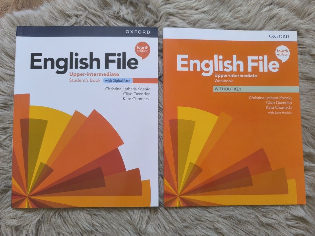 English File upper-intermediate NOWY komplet 4th Oxford podręcznik ćwi
