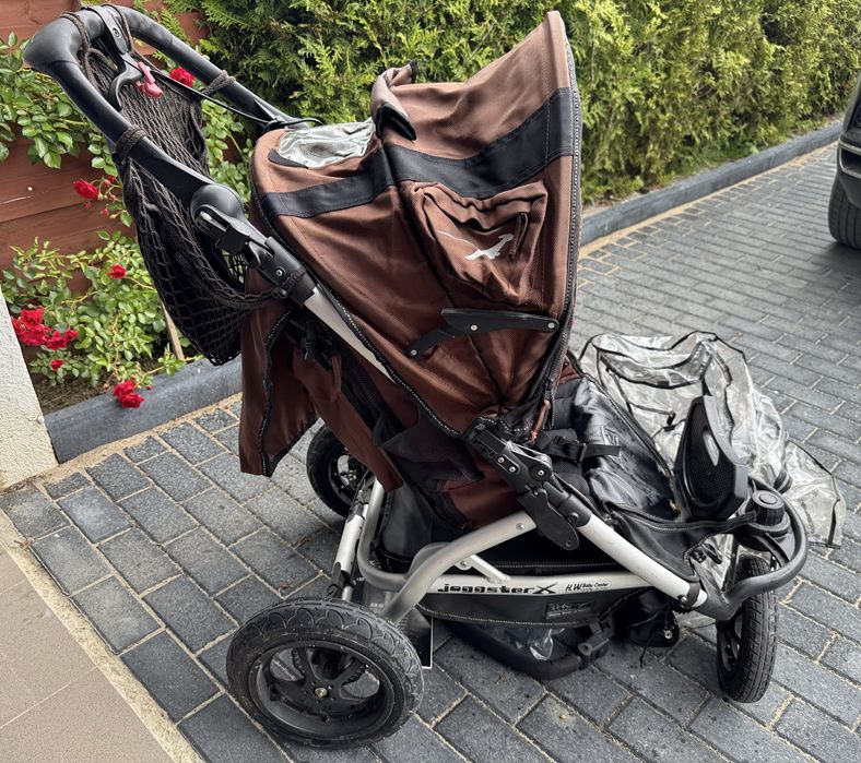 Wózek spacerowy biegowy terenowy gondola TFK Joggster z Gondolą