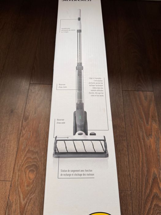 Bezprzewodowy MOP MYJĄCY SUSZĄCY 2w1