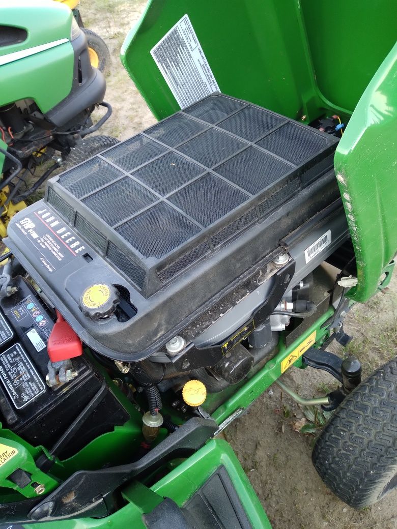 Traktorek kosiarka John Deere LX279 i inne