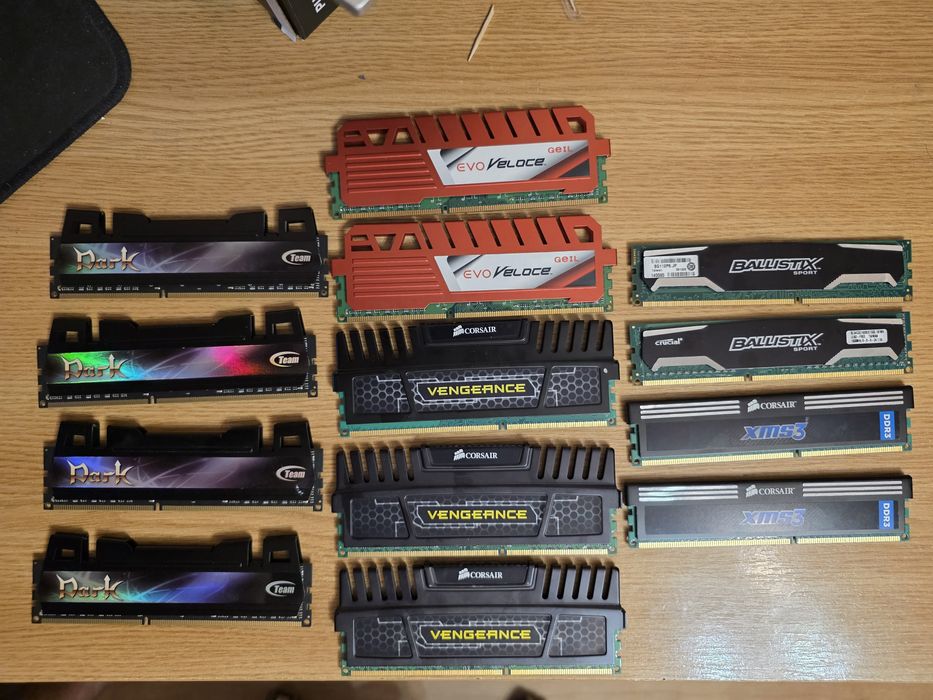 Топова оперативна память з радіаторами 8Gb DDR3 1600Mhz