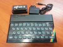 Retro komputer Sinclair ZX Spectrum 48k gumiak + Just NANO + Zasilacz