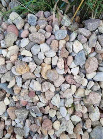 Kamień otoczak 2-8, 8-16, 16-32 żwir płukany CZYSTY drenażowy ozdobny