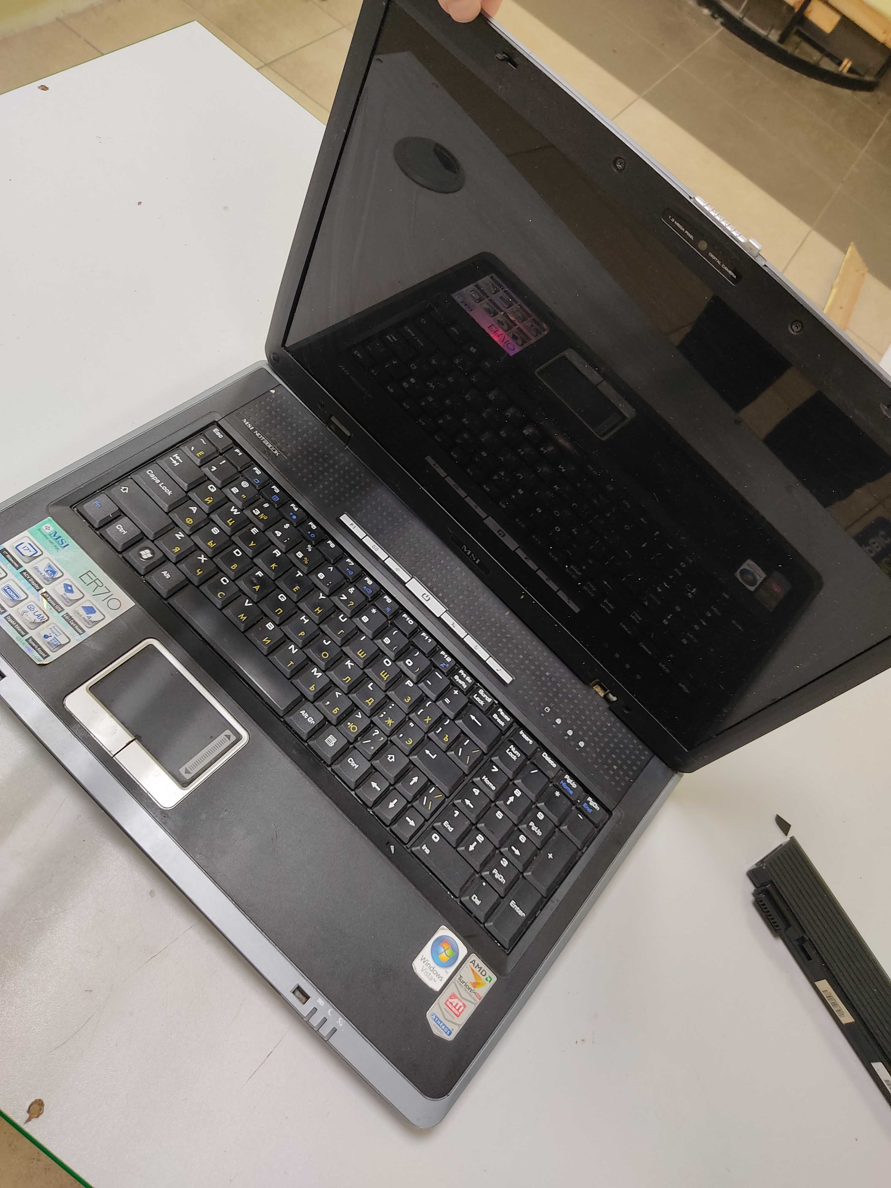 Ноутбук MSI MS-6837D, рабочий