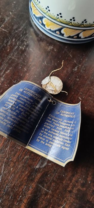 Garrafa / Jarro Real Cerâmica