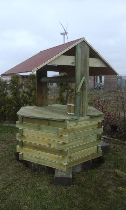 Studnia drewniana ogrodowa!!!