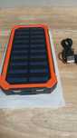 Power bank solarny z latarką 10000 mAh bateria słoneczna USB