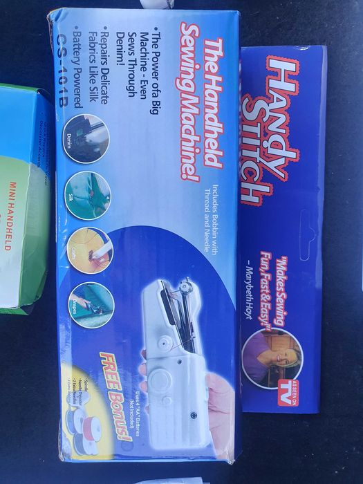 Швейна машинка електро та ручна