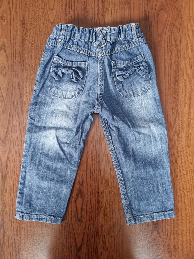 Spodnie jeans 86
