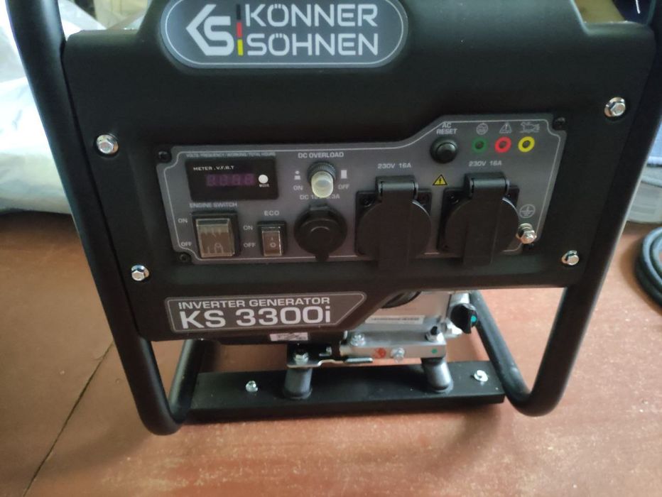 Генератор бензиновий Konner&Sohnen KS 3300i 3 кВт / 3,3 кВт 230 В KS 3