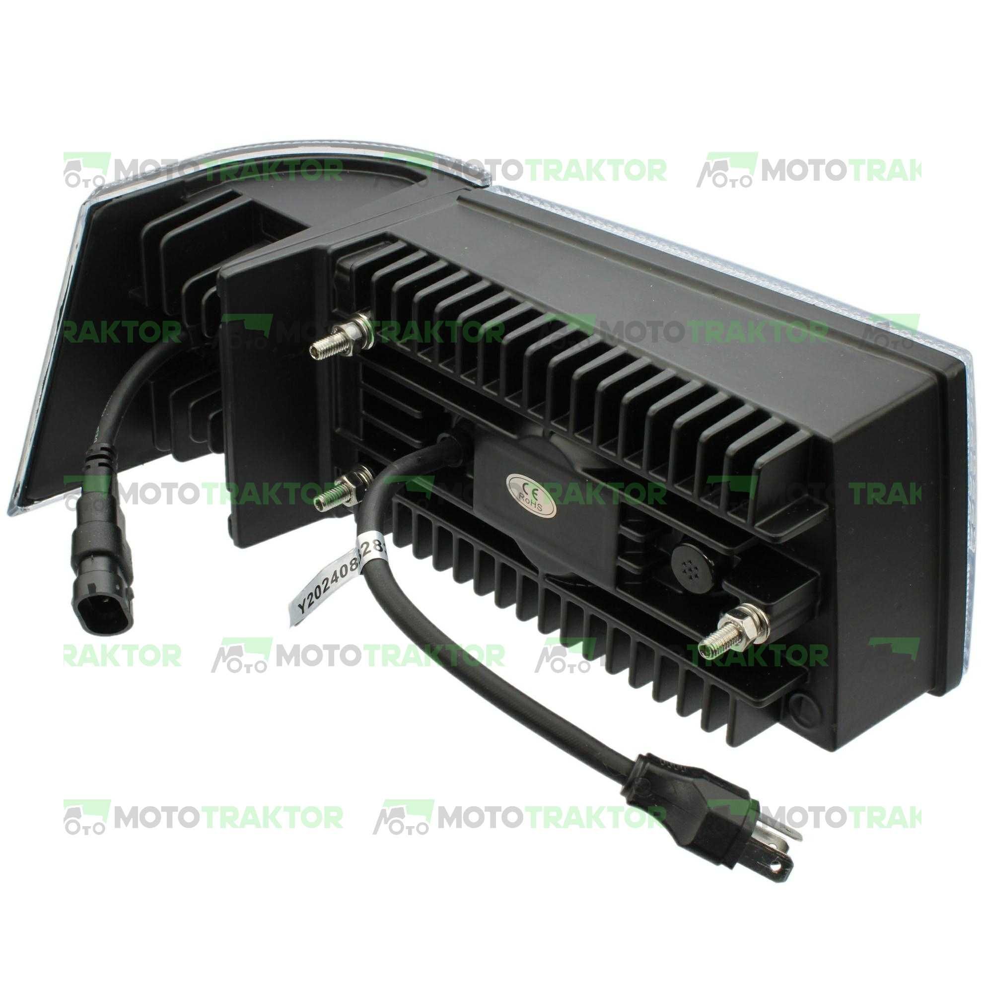 Reflektor przedni lewy Case MX100 MX110 MX120 MX135 MX150 MX170 LED