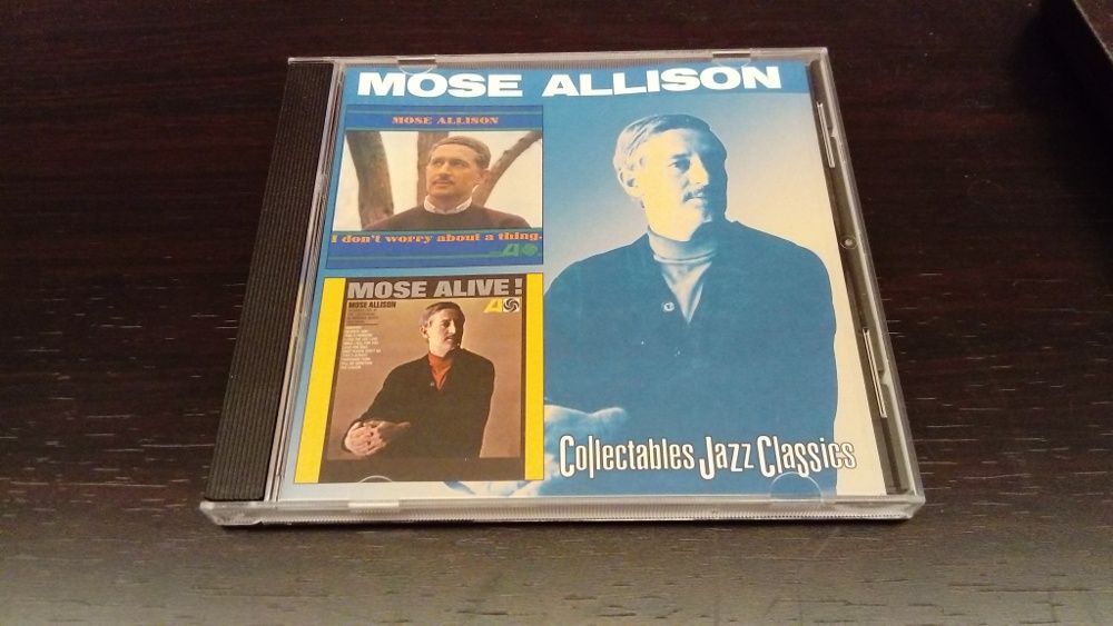 Mose Allison -2 álbuns 1CD - I don't Worry About A Thing + Mose Alive