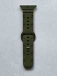 Paski pasek Apple Watch - 42mm 44mm 45mm - ciemny zielony, czarny