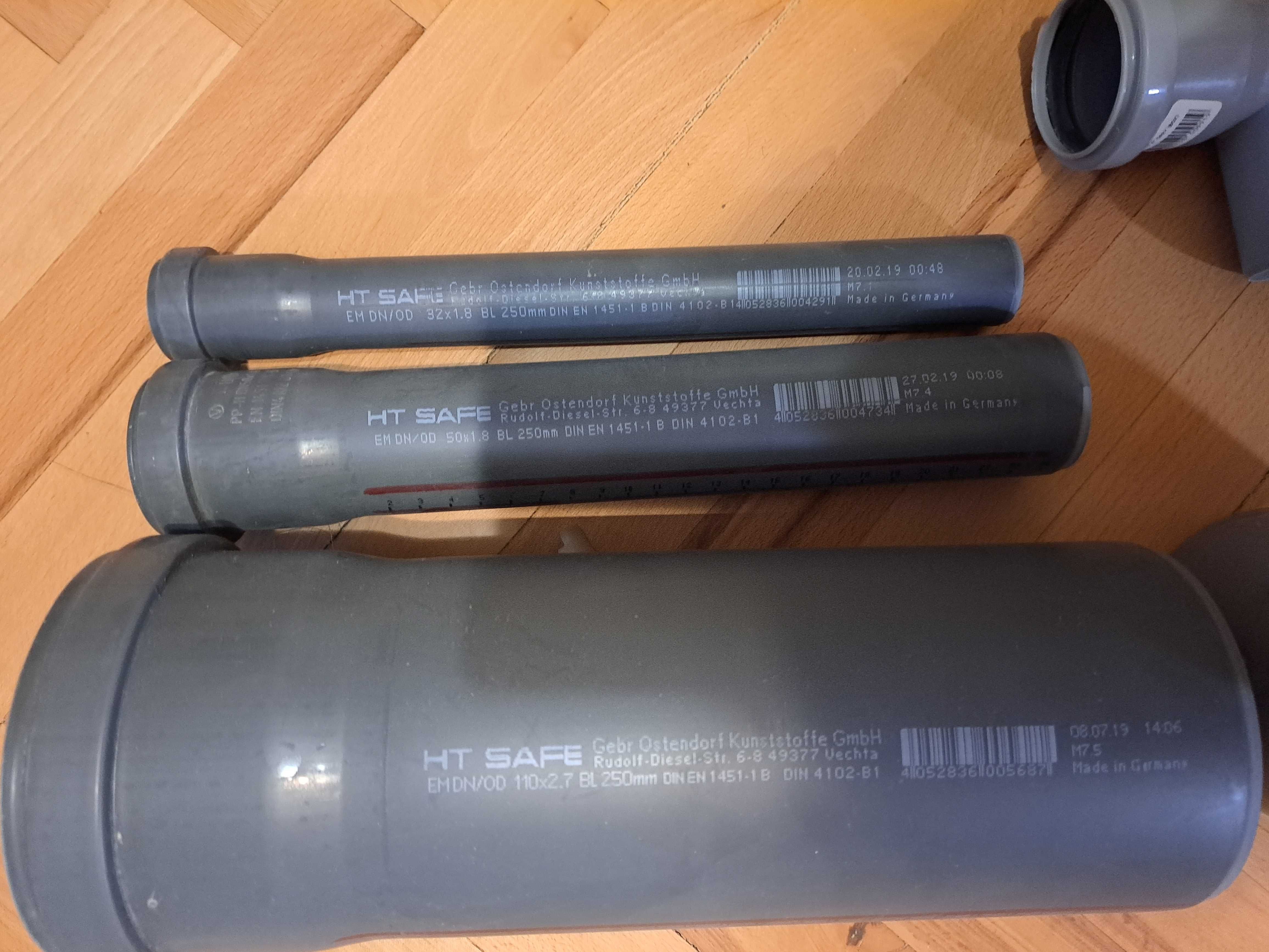 Труба, колено канализационные Ostendorf HT-Safe