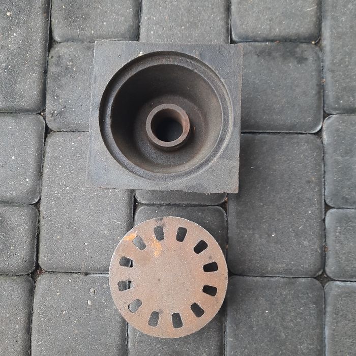 Kratka ściekowa,wpust żeliwny.