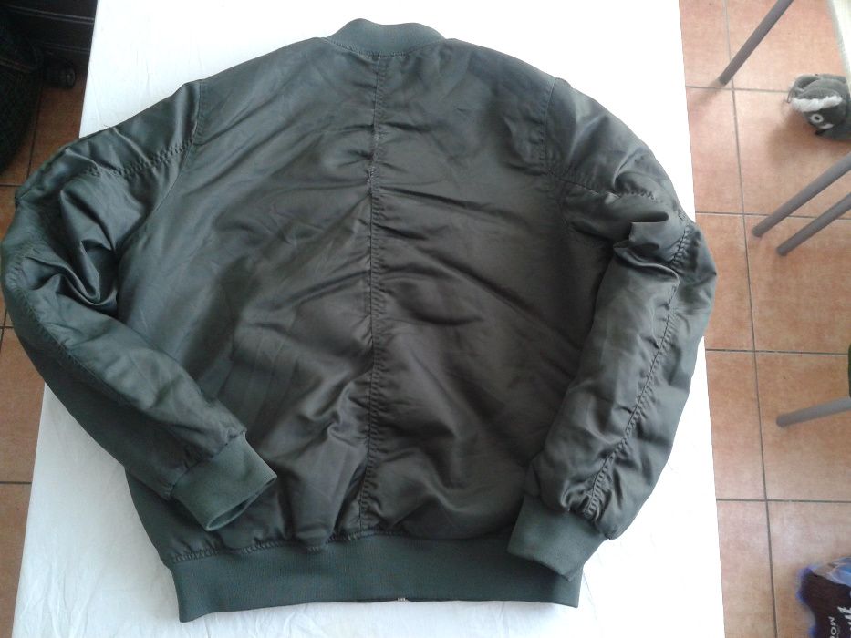 Nowa kurtka oryg zielony flek wojskowy,rozm M..