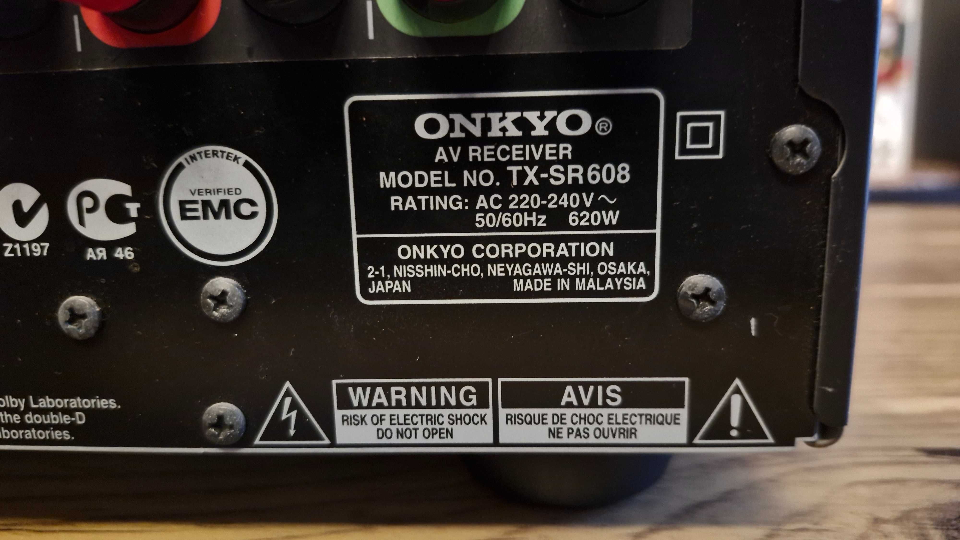 Onkyo amplituner TX SR608