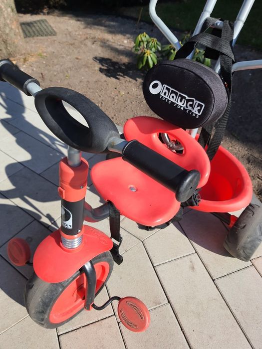 Rowerek trójkołowy czerwony