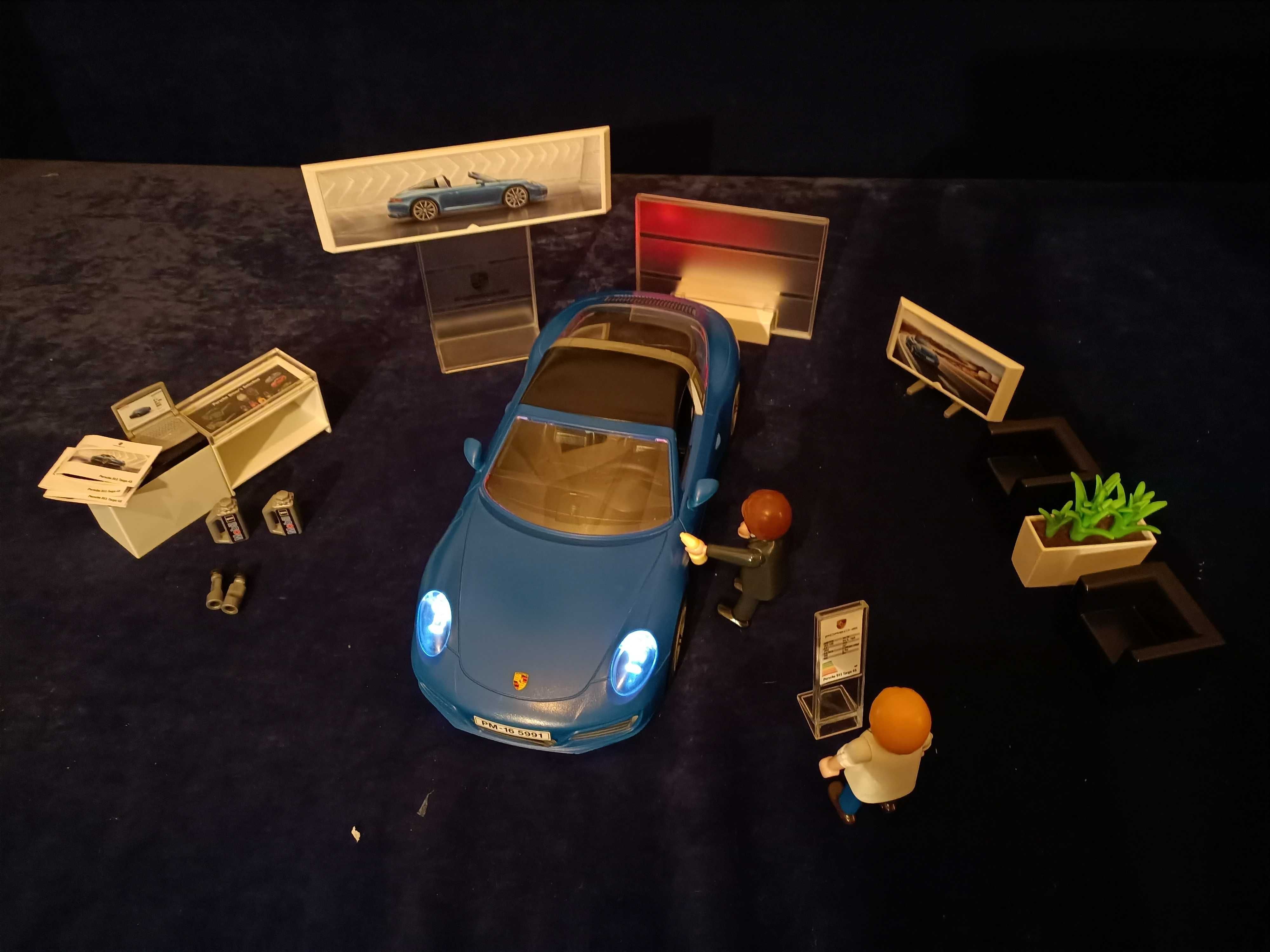 Playmobil salon samochodowy Porsche