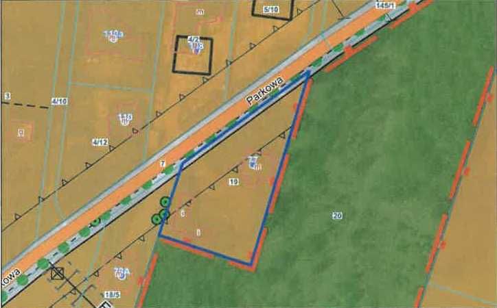 NOWA NIŻSZA CENA Działka 1600 m2 z domem w otulinie Kampinosu