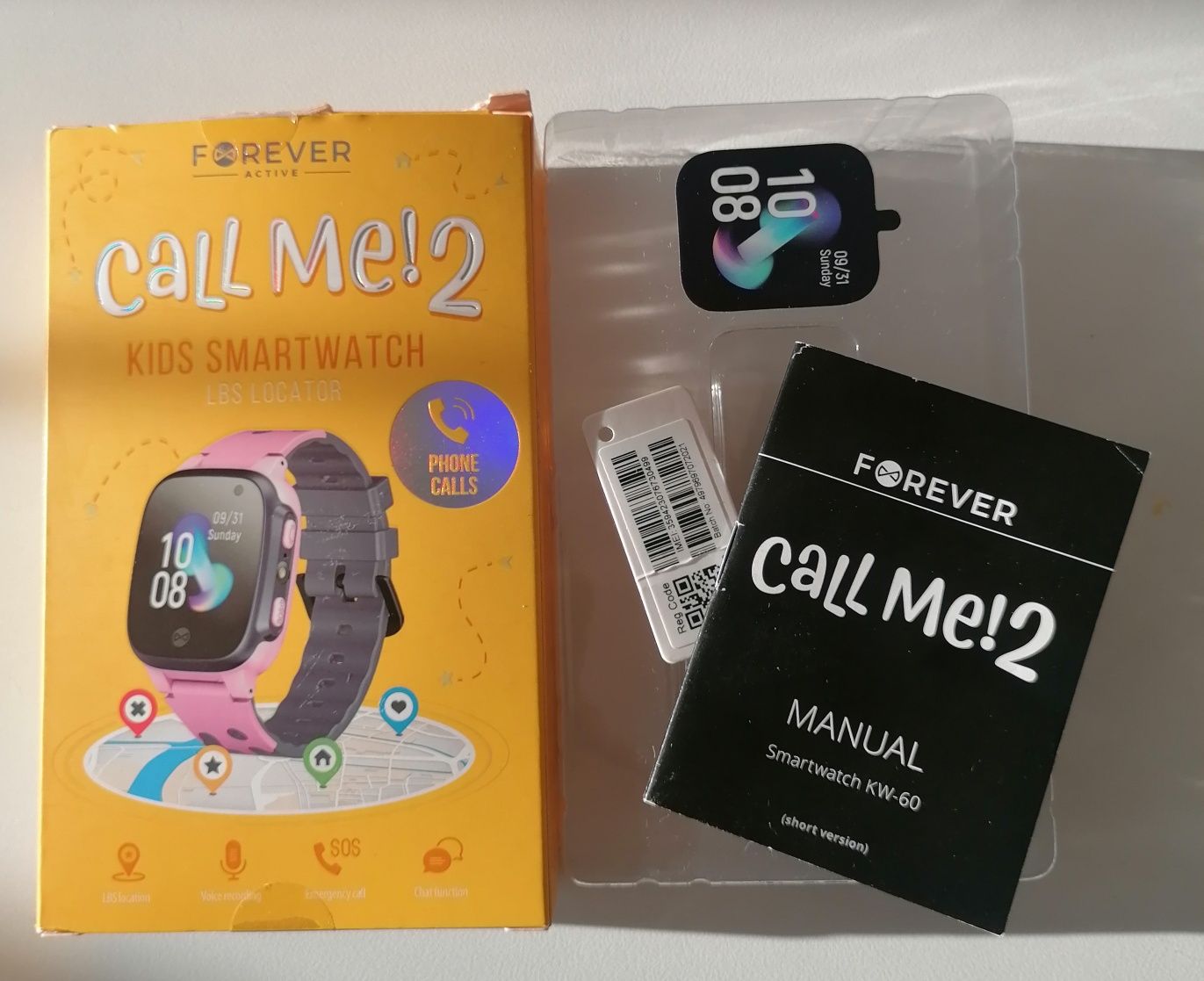 Smartwatch forever call me 2