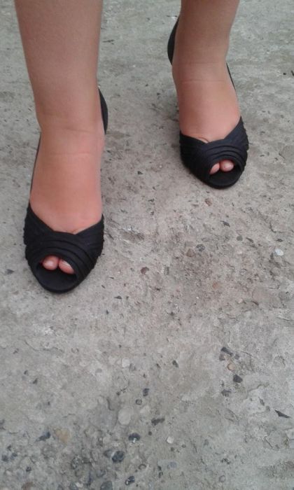 Szpilki czarne 39 buty eleganckie (ślub, wesele, karnawał, sylwester)