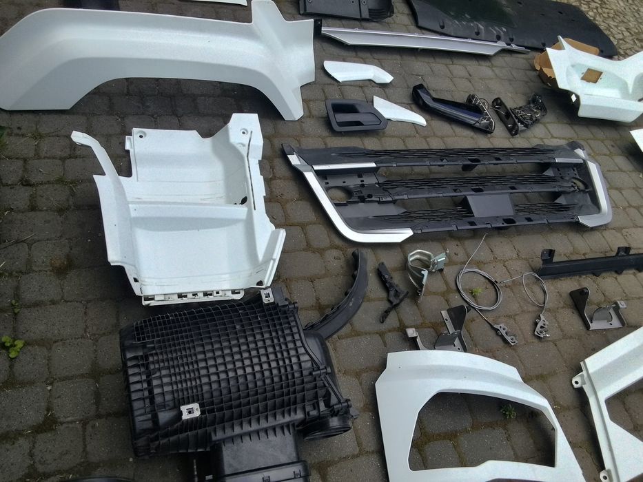 DAF XG, XF maska, zderzak,radar,lusterka, lampy etc