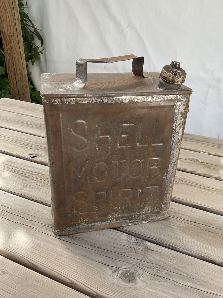 Latas shell vintage