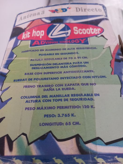 Trotineta verificar fotos