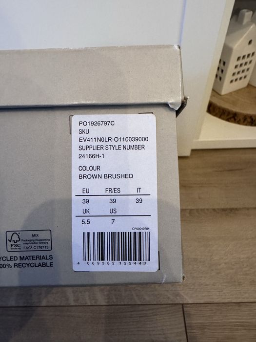 Kowbojki even&odd zalando 39 brazowe kozaki motocyklowki