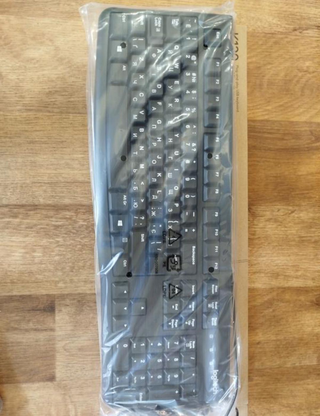 Logitech k120 клавіатура