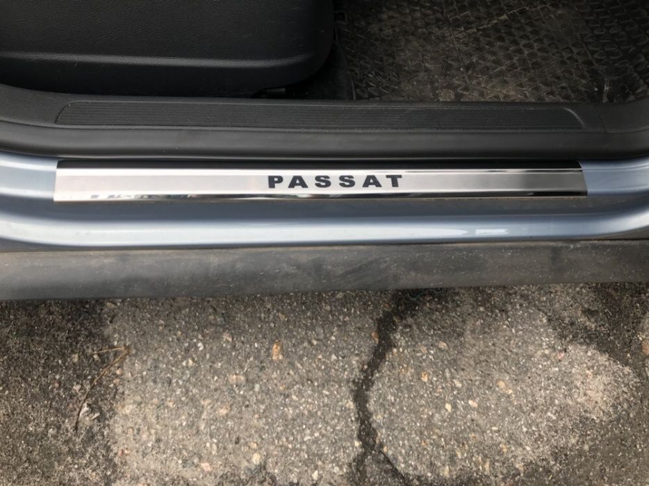 Накладки на пороги Passat B5,B6,B7,B8,CC СУПЕР Акция