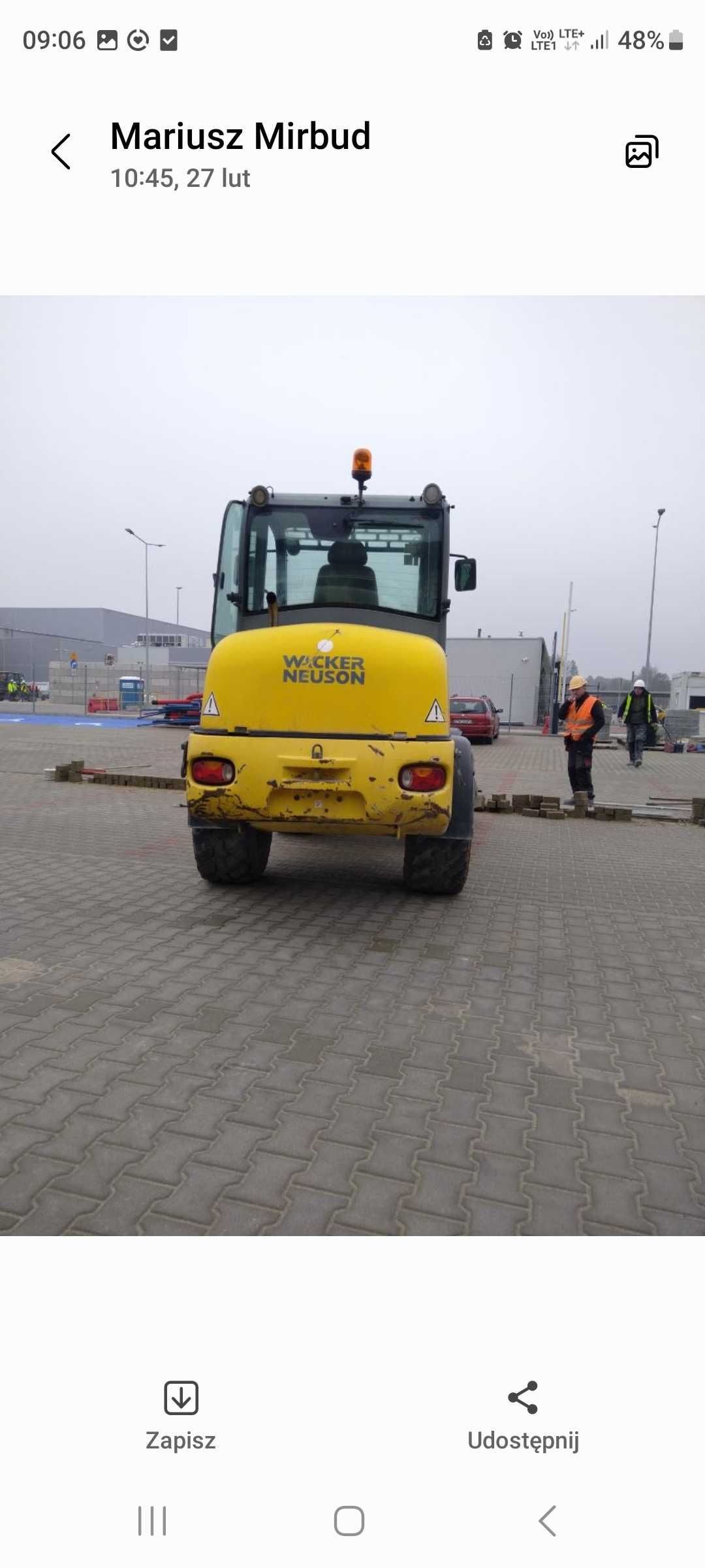 Ładowarka wacker neuson wl 48