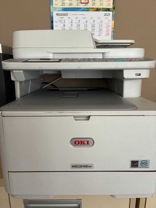 OKI MC342 drukarka, skaner, tonery sprawna,