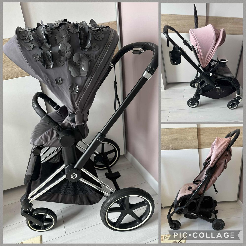 Bugaboo Bee Easywalker Cybex Priam wózek spacerówka samolotowy Simply