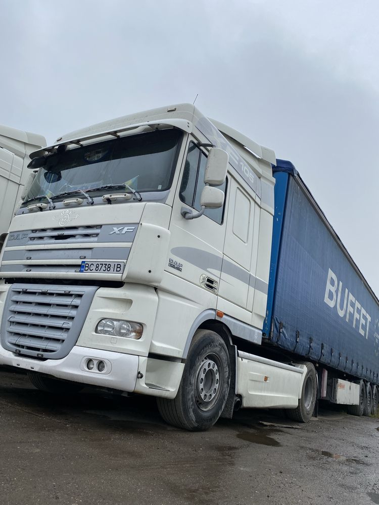 Daf 105 2010 ,напівпричіп fruehauf 2008