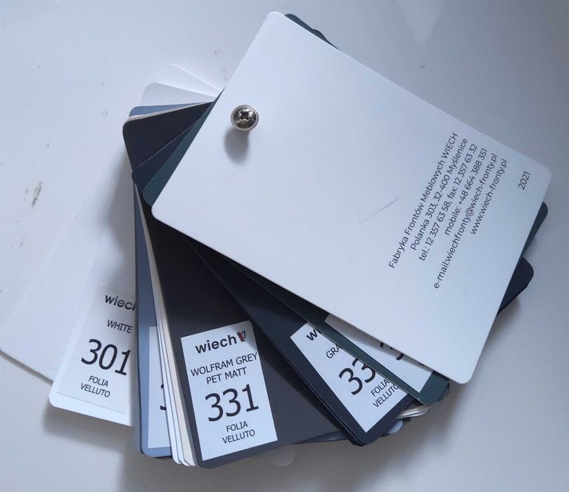 Wzornik Folii Velluto 2021 Wiech